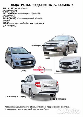 Пороги на гранту,калину