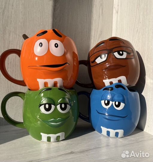 Кружки M&Ms 2 штуки