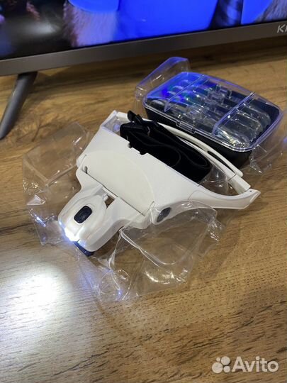 Увеличительные очки, лупа для чтения с подсветкой