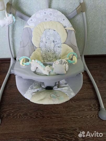 Детские электронные качели бу