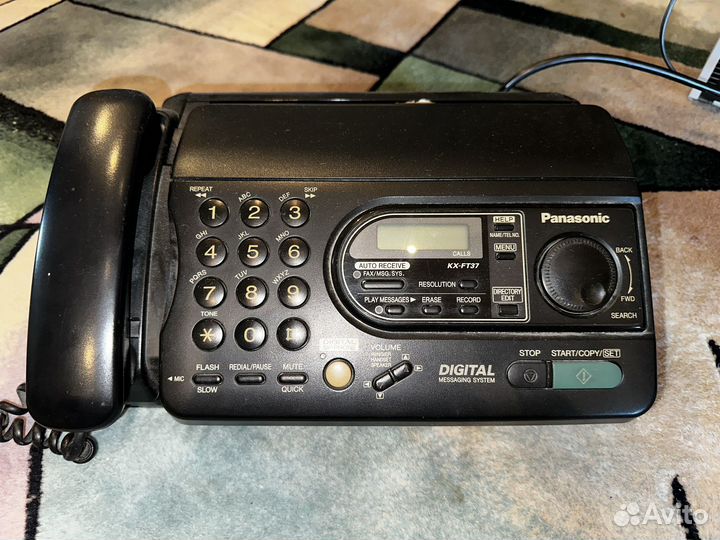 Факс panasonic KX-FT31RS