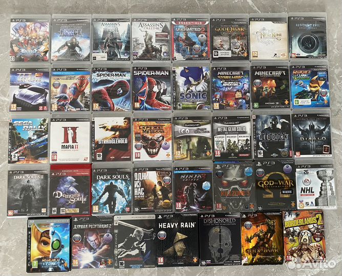 Редкие Диски PS3