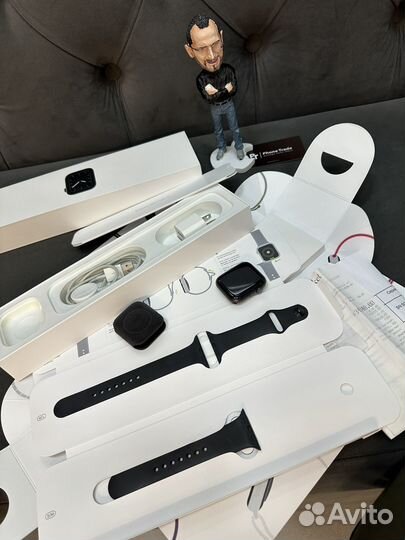 Apple watch s 5 44mm black (4489)