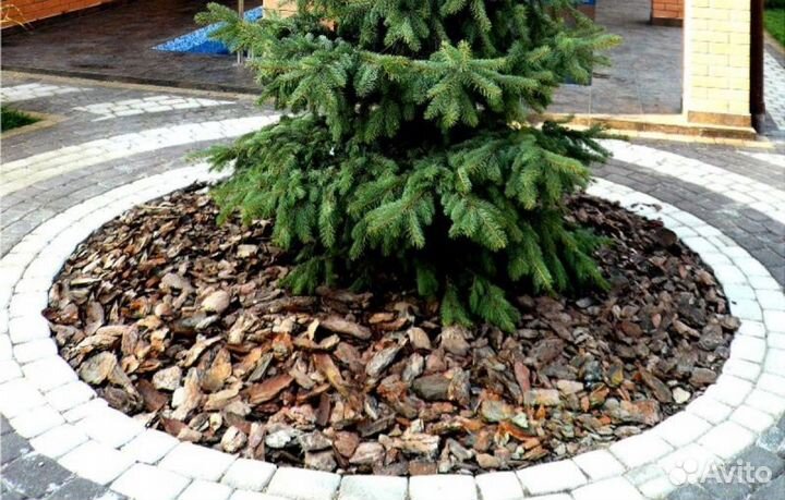 Мульча сосновая