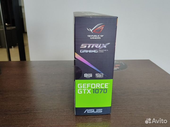 Видеокарта Asus Strix Gtx 1070 8 Gb