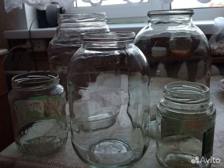 Банки стеклянные