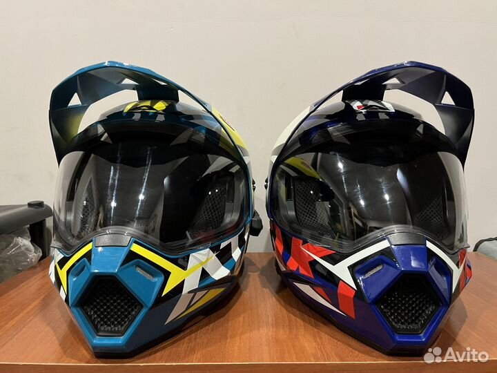 Комплект шлемов ataki с мотогарнитурой