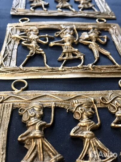 Барельеф бронзовый 1 шт