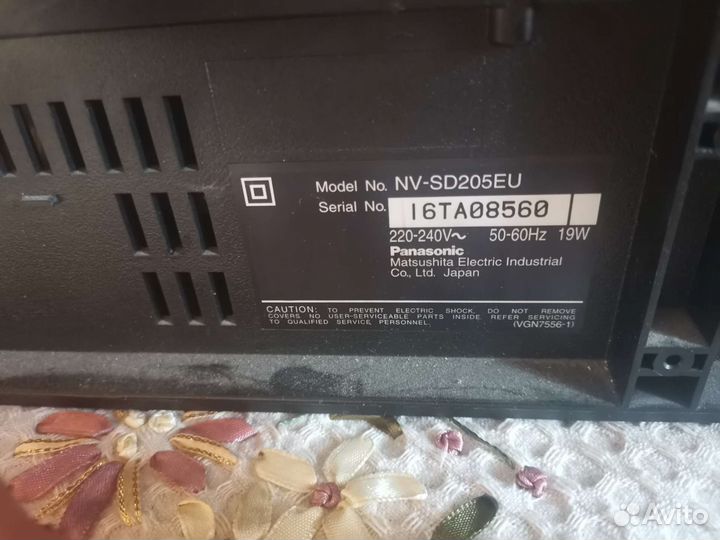 Panasonic nv-sd205 видеосистема