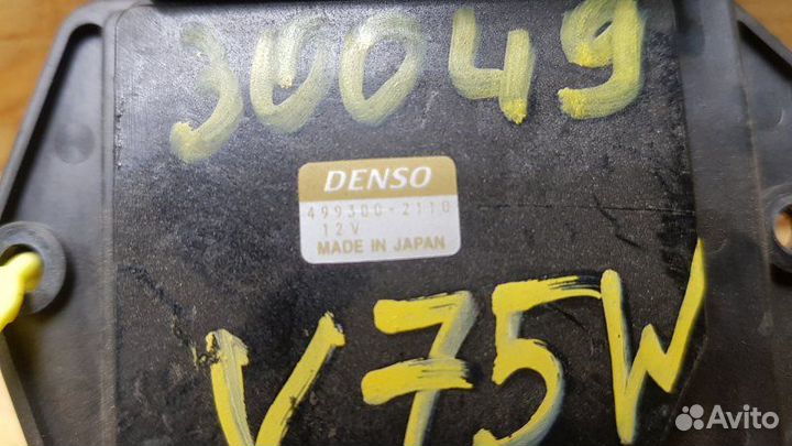 Реостат печки mitsubishi pajero