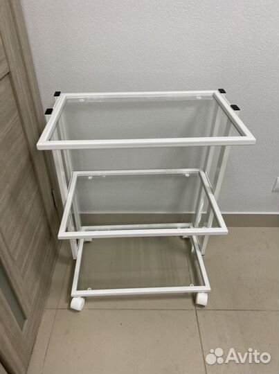 Тележка метал / стекло