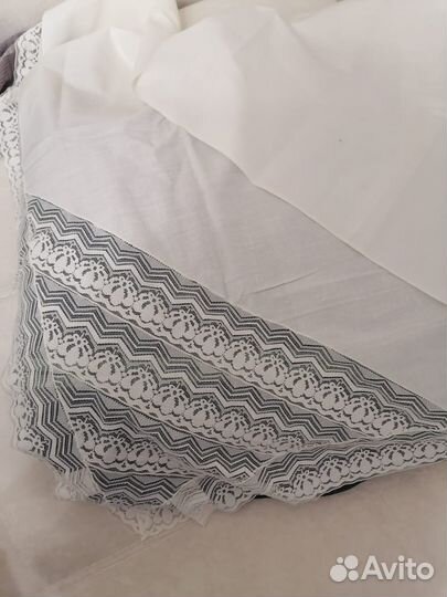 Наволочка с бахромой,накидка на подушку СССР