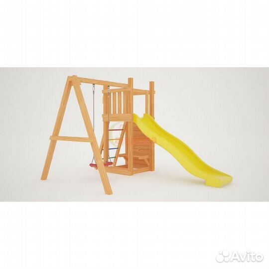 Детская площадка Савушка Мастер 6 с качелями