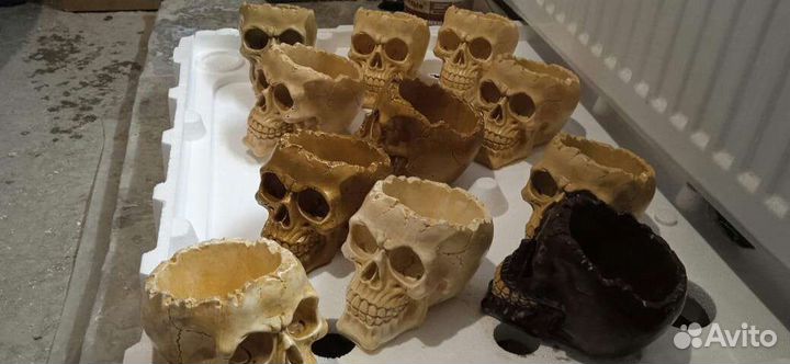 Пепельница череп