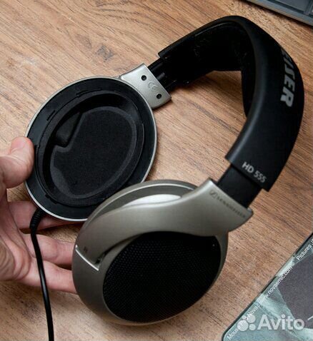 Как разобрать наушники синхайзер Наушники Sennheiser HD 555/открытые/профессиональн купить в Калининграде Электро