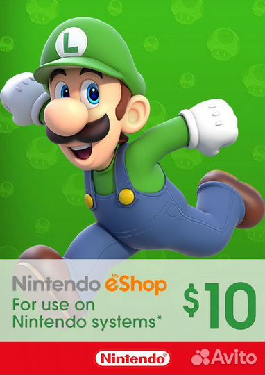 Nintendo gift card