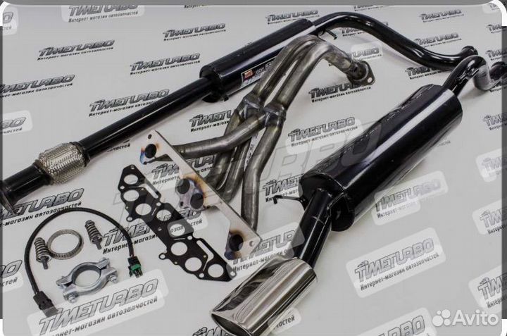 Выхлопная система стингер на ваз 2114