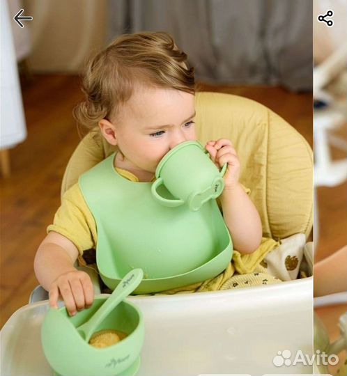 Силиконовый набор для кормления