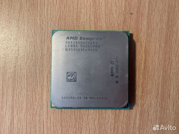 AMD Sempron 2800+ и кулер