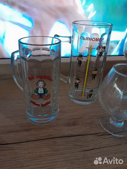 Фужеры и кружки