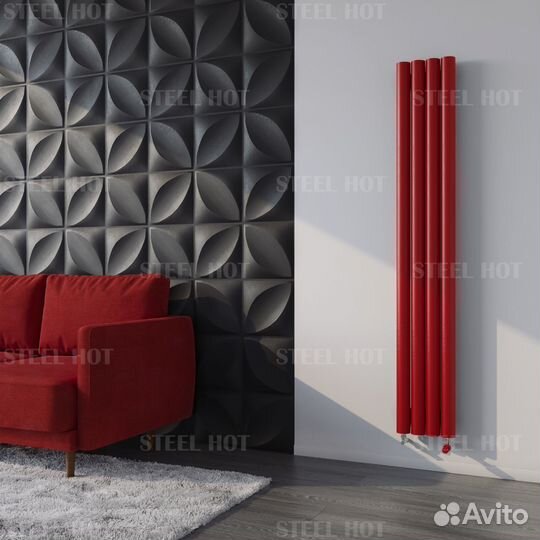 Трубчатый дизайн радиатор отопления Steel