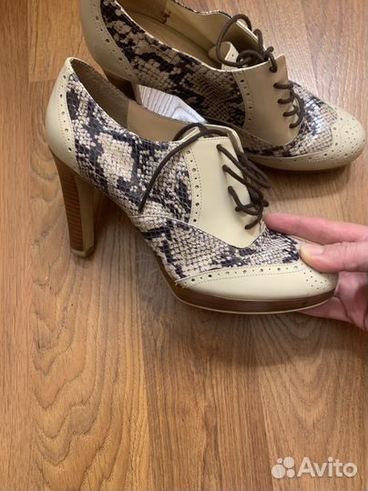 Ботильоны кожа женские 38,5 размер