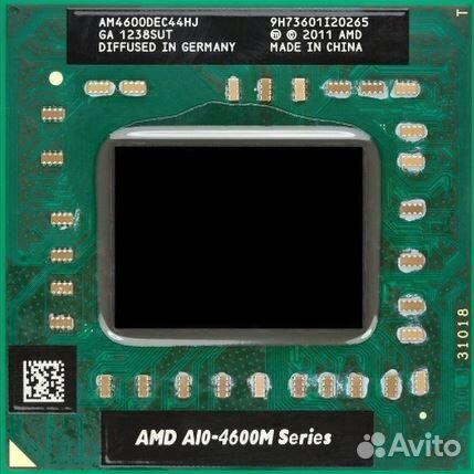 Процессор AMD A10 4600M