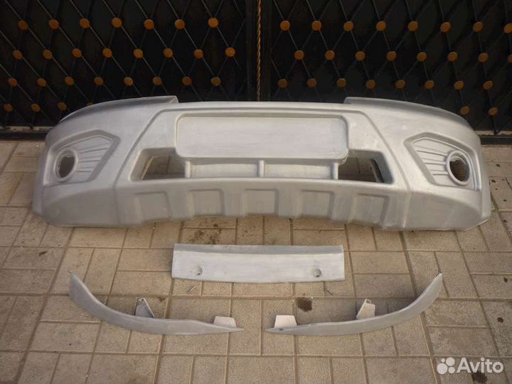 Стеклопластиковый передний бампер, УАЗ - патриот