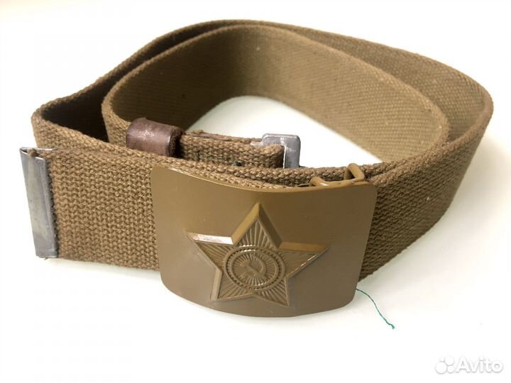 Советский ремень солдата звезда военный СССР новый