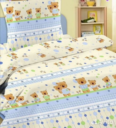 Детское постельное белье в детскую кроватку