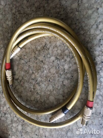 Кабель Cardas Hexagen coaxial RCA. 1,2 m