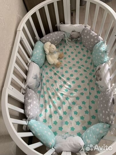 Детская кроватка трансформер 9 в 1