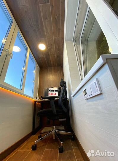 Отделка ремонт балкона лоджии под ключ