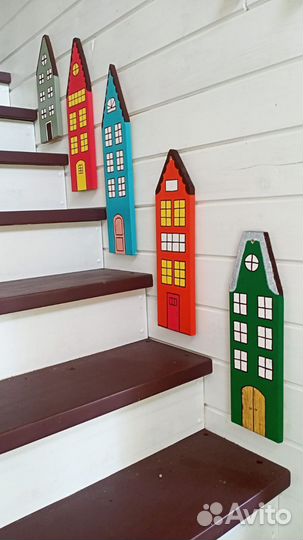 Декор. Деревянные домики