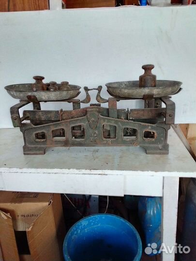 Весы хозяйственные 1938г