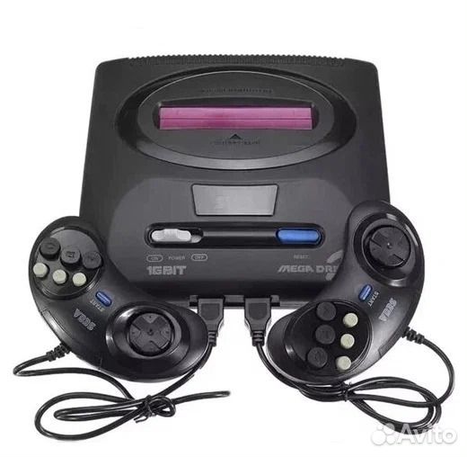 Игровая приставка сега мега драйв Sega Mega Drive