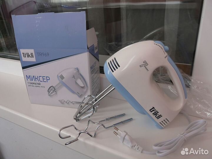 Миксер для изготовления теста и коктейлей trikli