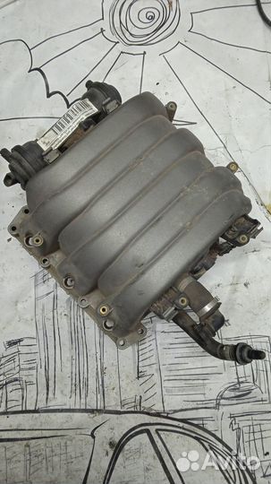 Audi A6 c5 впускной коллектор