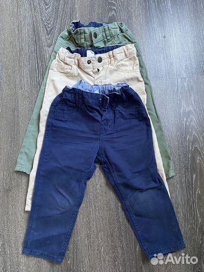 Продам набор из 3-х детских брюк H&M р.92