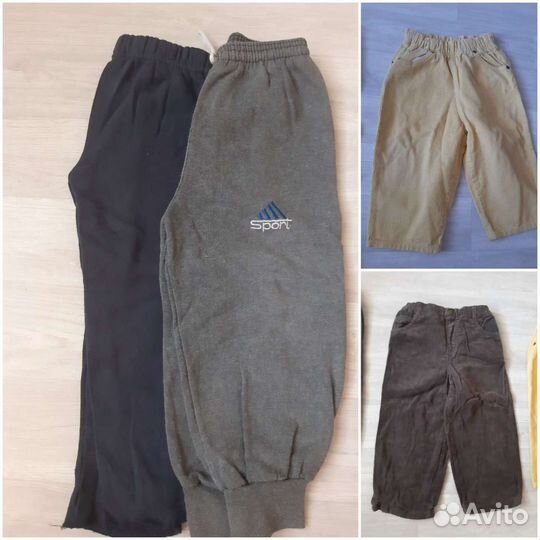 Вещи пакетом на мальчика от 2 до 6 лет