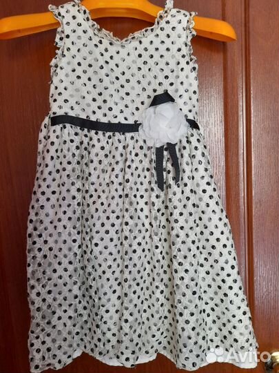 Детское нарядное платье 122