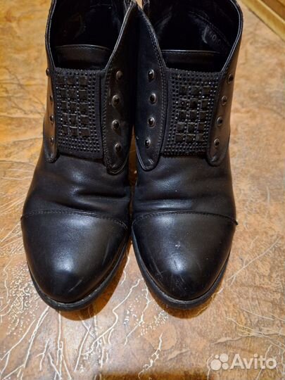 Ботинки демисезонные женские натуральная кожа