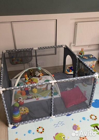 Большой детский манеж