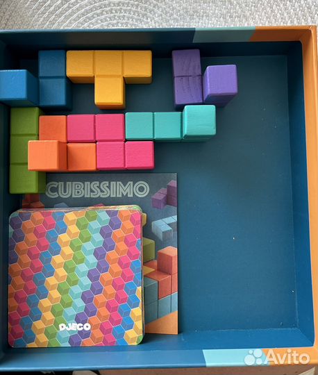Настольная деревянная игра Djeco Кубиссимо