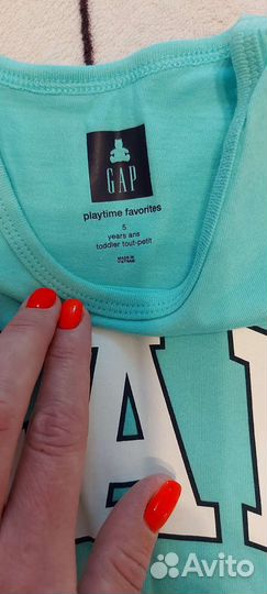 Новые вещи GAP 4-5 лет