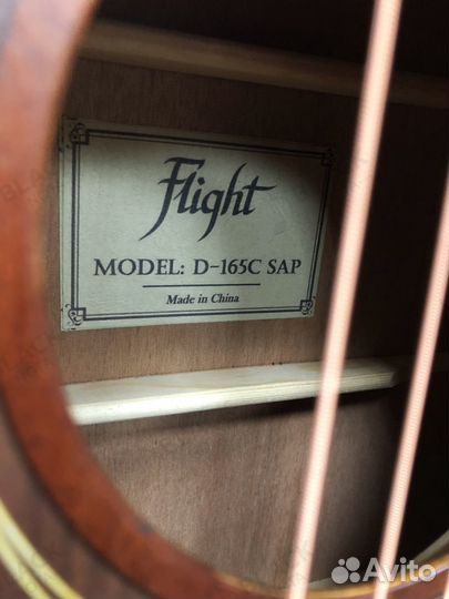Flight D-165C SAP - Гитара акустическая Флайт