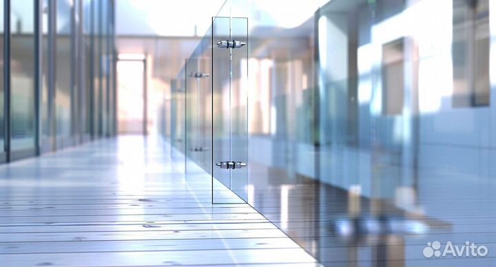 Стеклянные ограждения лестниц