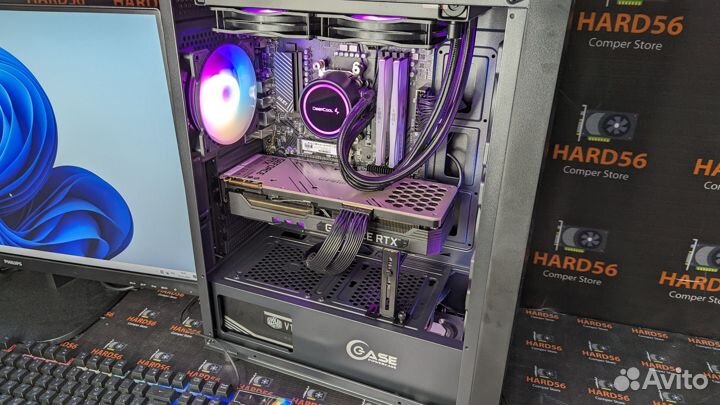 Компьютер Intel Core i3/16GB/SSD500GB/RTX3060TI 8G