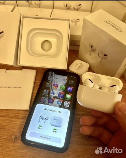Беспроводные наушники apple airpods pro 2