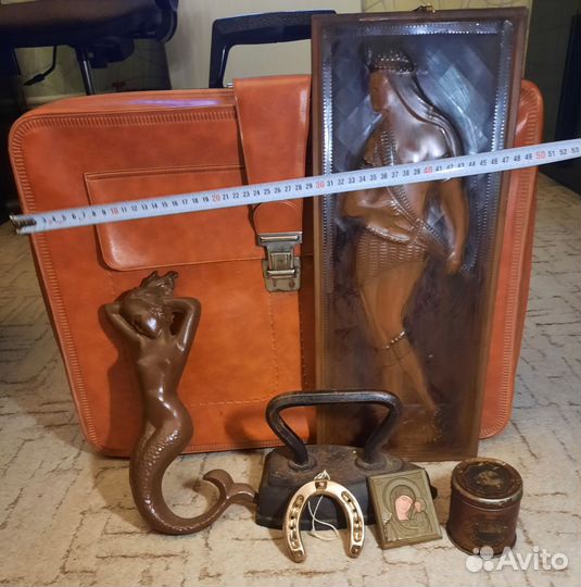 Чемодан, утюг, иконка и прочее СССР винтаж